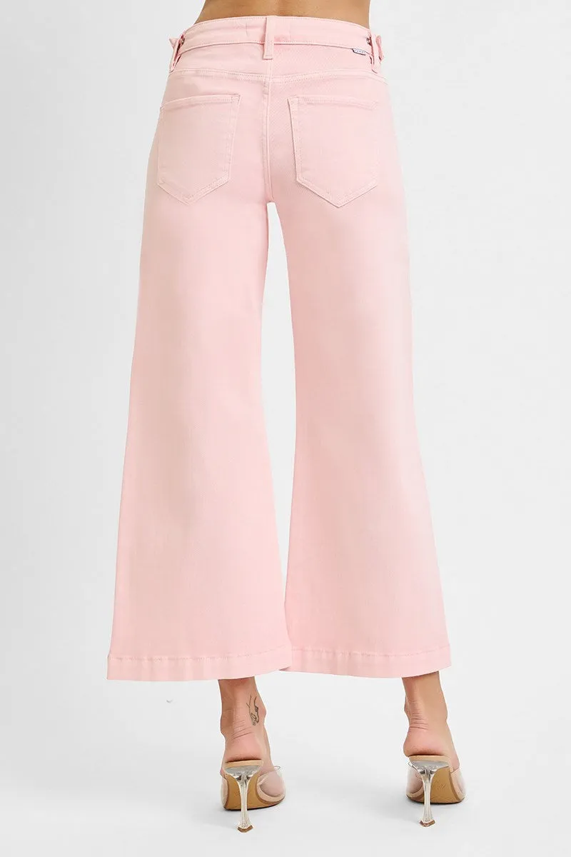 Risen Tummy Control Mid Rise Crop