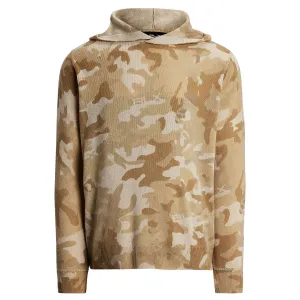 RLX Cashmere Pullover Hoodie Camel Combo