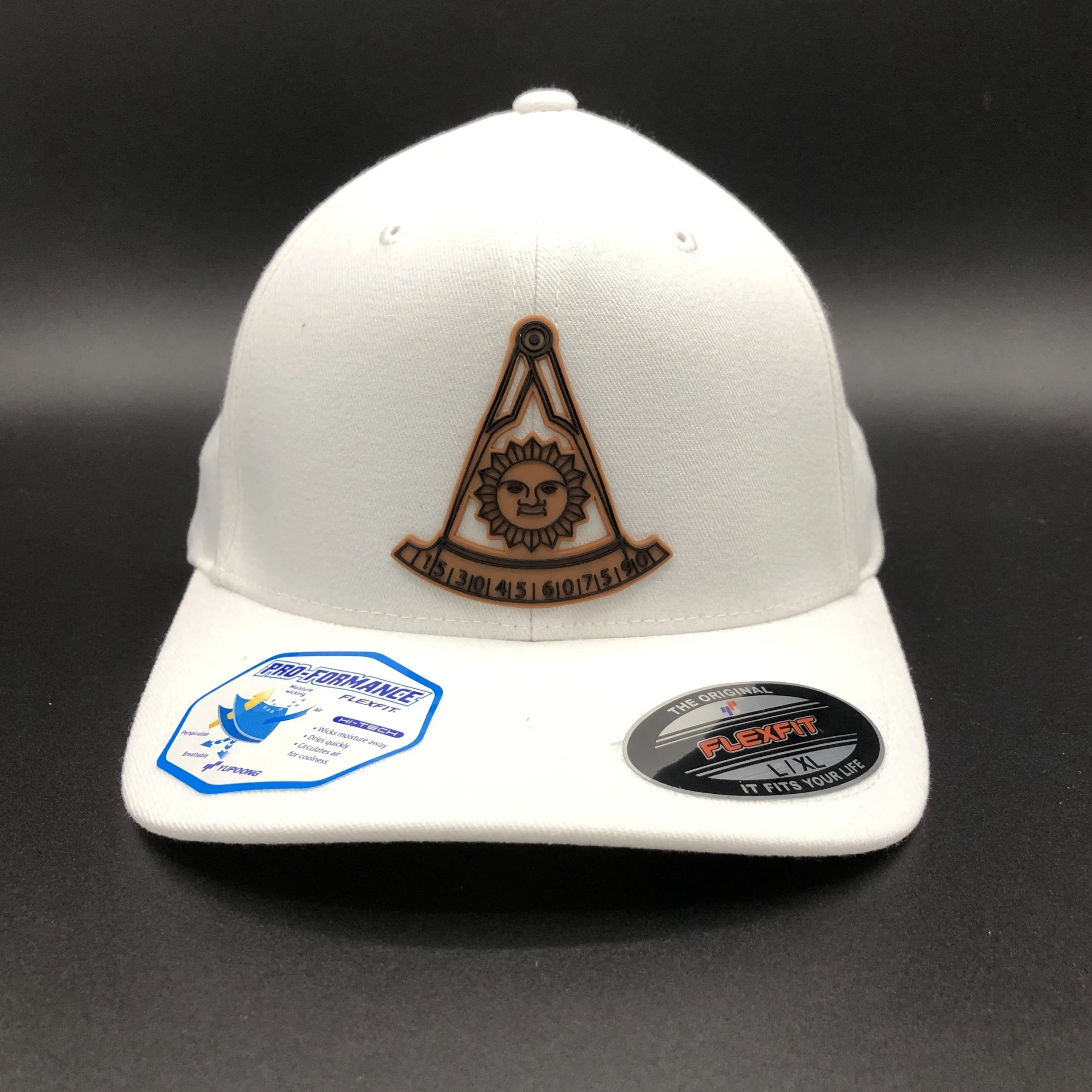 Rubberized PAST MASTER Quadrant fitted caps