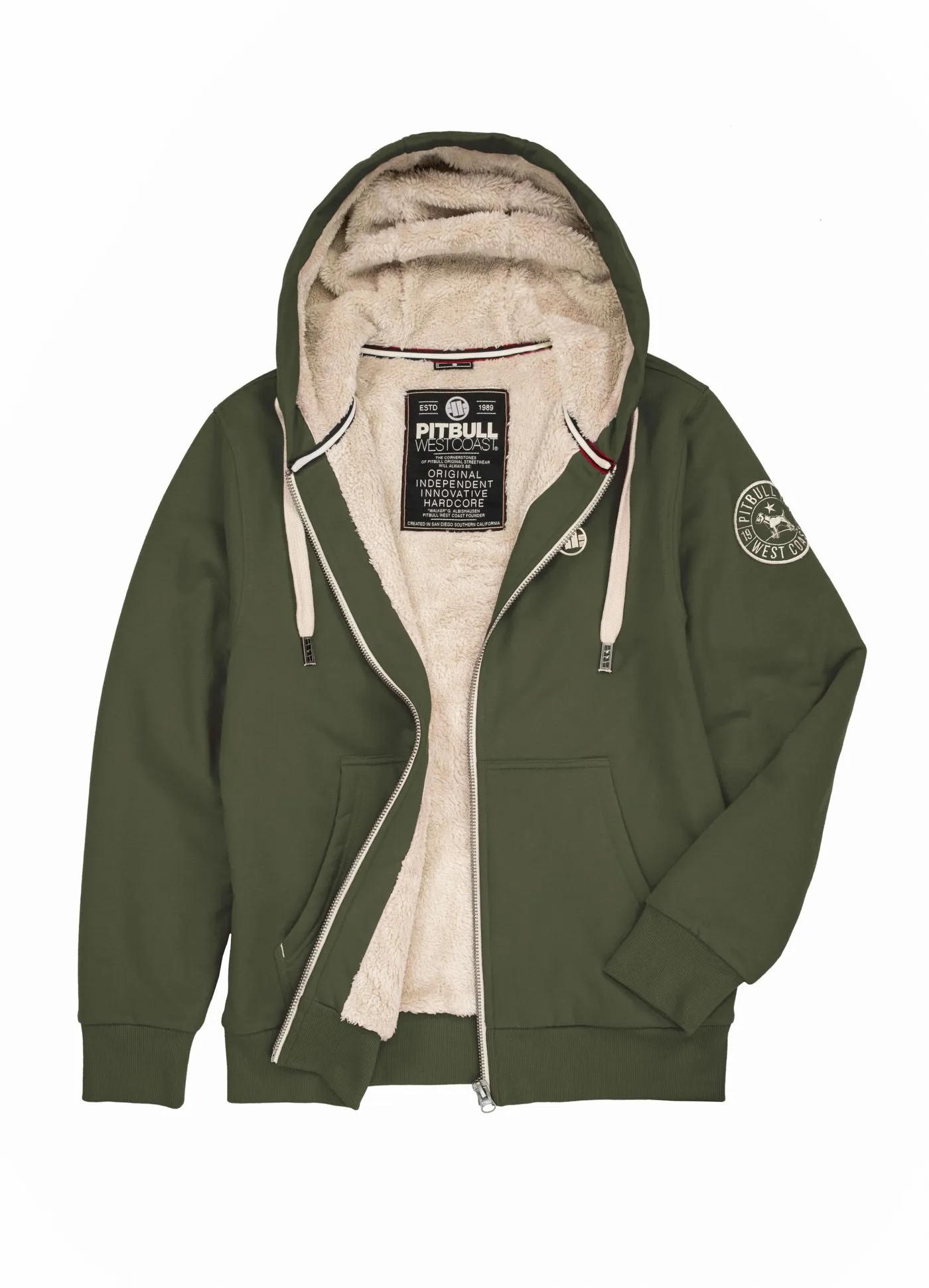 Ruffin II Sherpa Zip-Up Hoodie