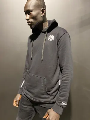 RUTHLESS.CO LION TEAM HOODIES - BLACK/WHITE
