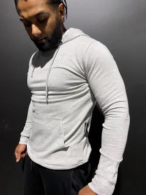 RUTHLESS.CO LION TEAM HOODIES - GREY/WHITE