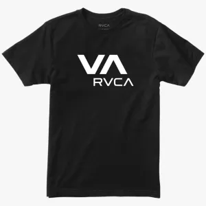 Rvca Mens Va Rvca Short Sleeve Tee Black