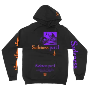 SADENESS HOODIE BLACK