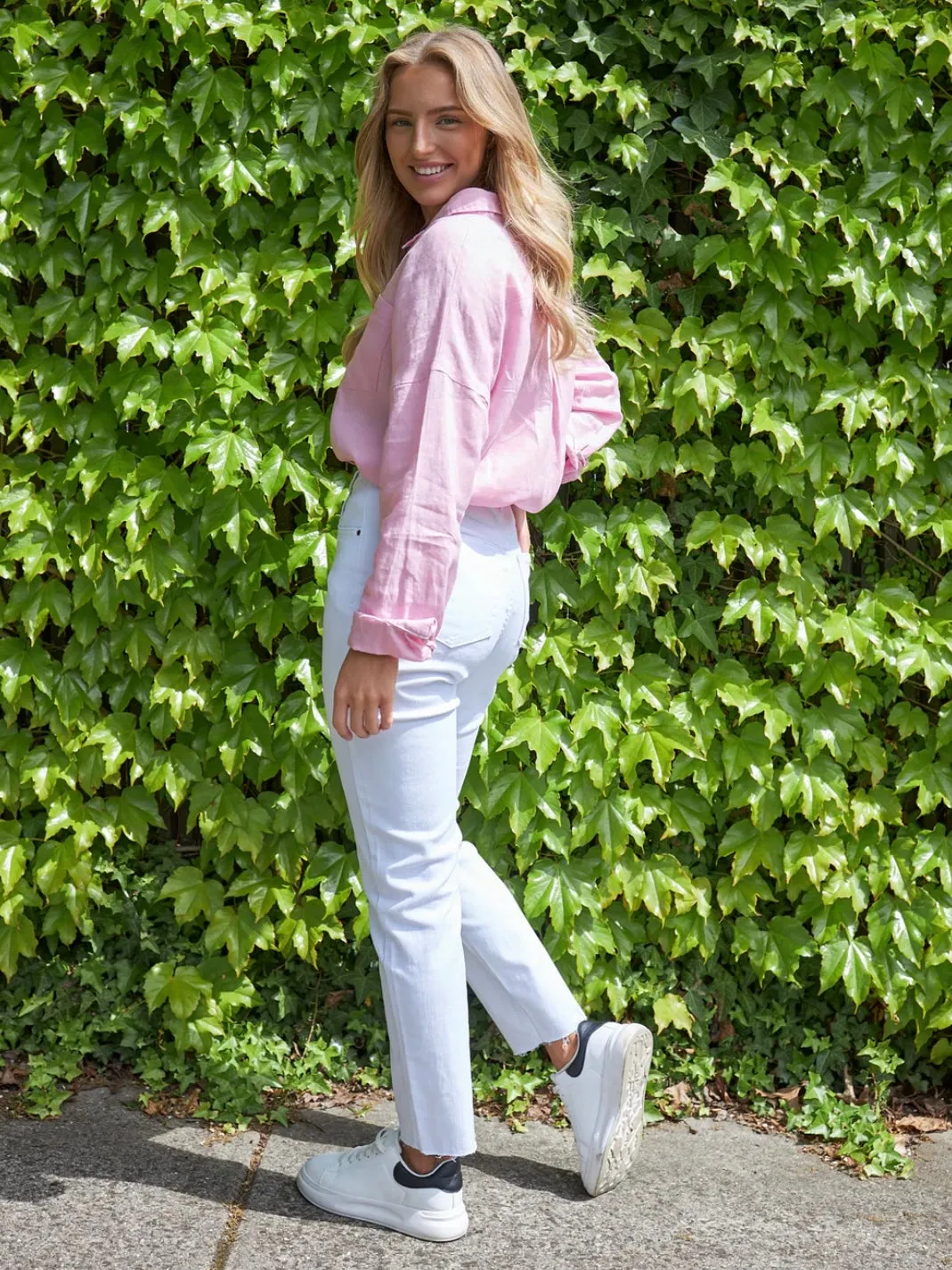 Saint Rose : Joni  Jeans : White
