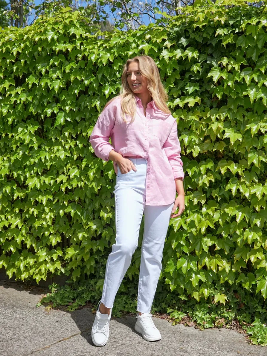 Saint Rose : Joni  Jeans : White