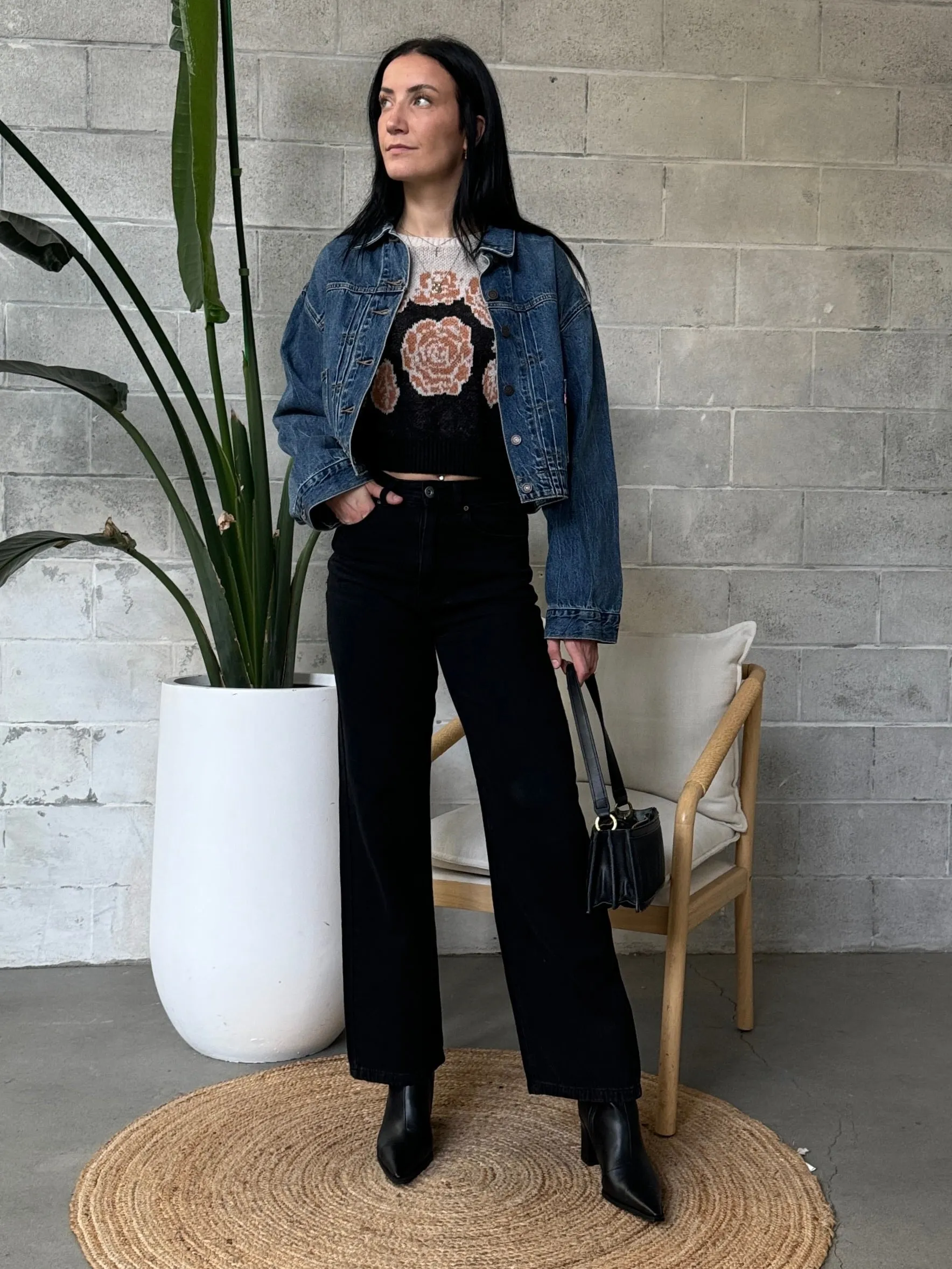 SALTWATER LUXE Mimi Floral Sweater