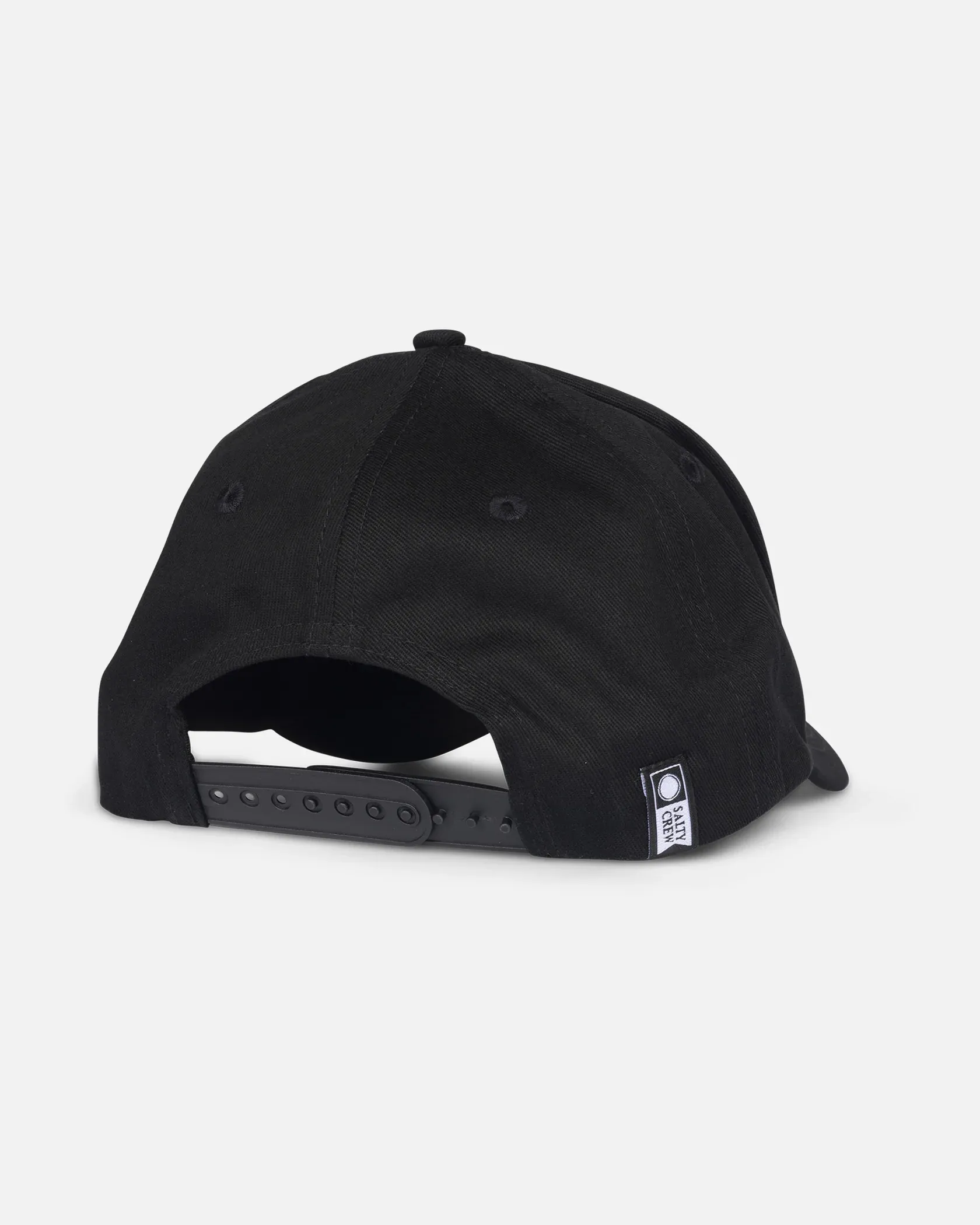 Salty Crew Mens Filler Up 6 Panel Hat - Black