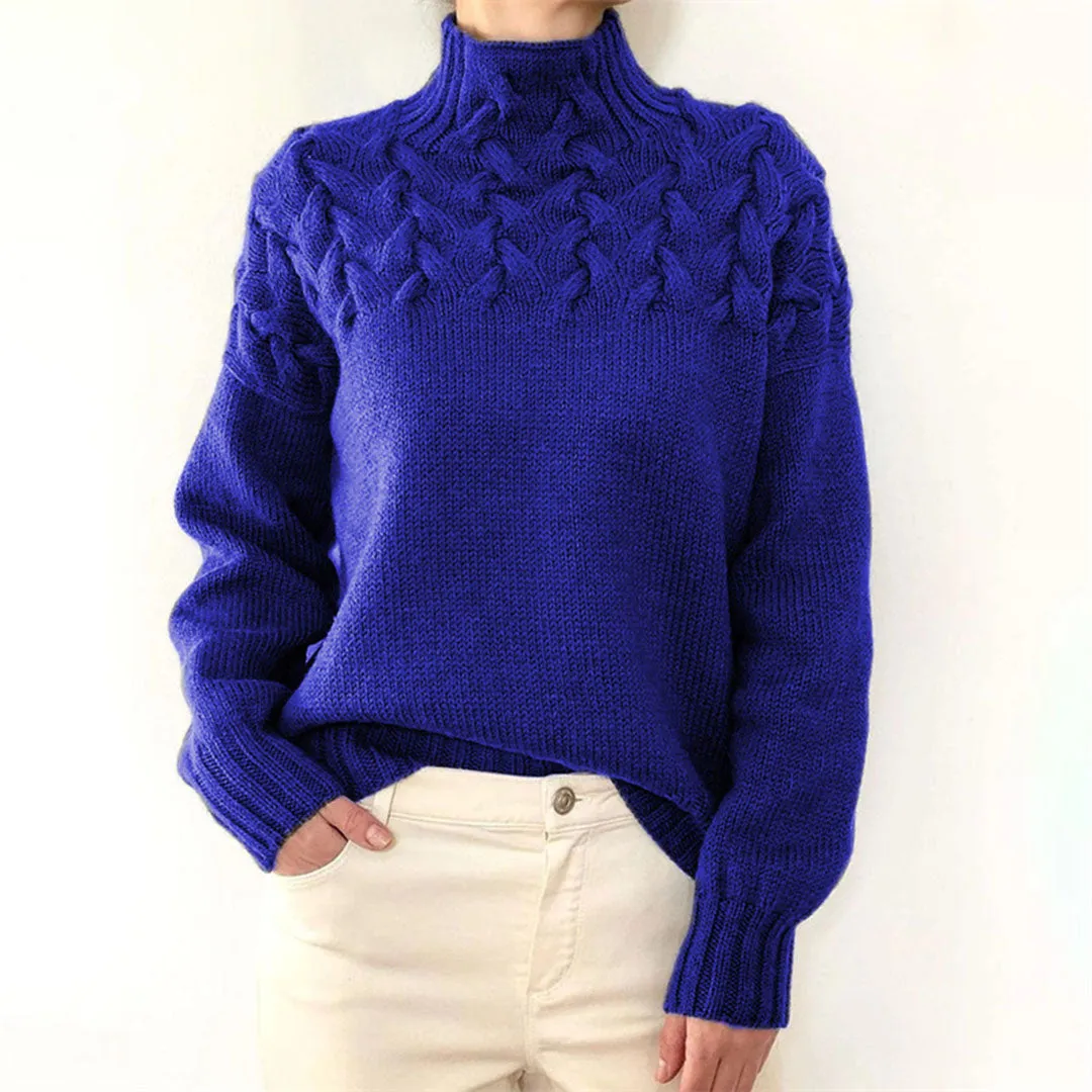 Sansa's versatile turtleneck sweater for women – ideal year-round