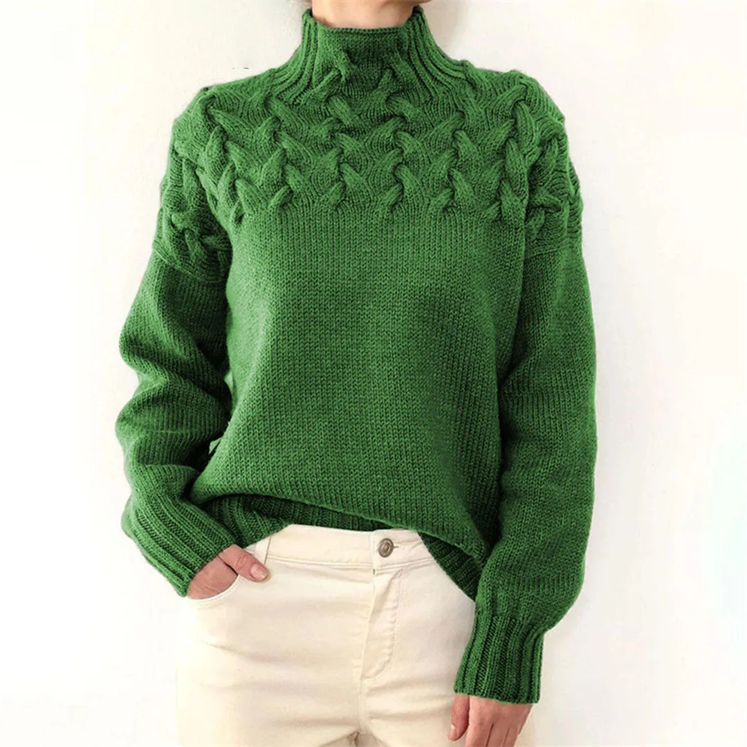 Sansa's versatile turtleneck sweater for women – ideal year-round