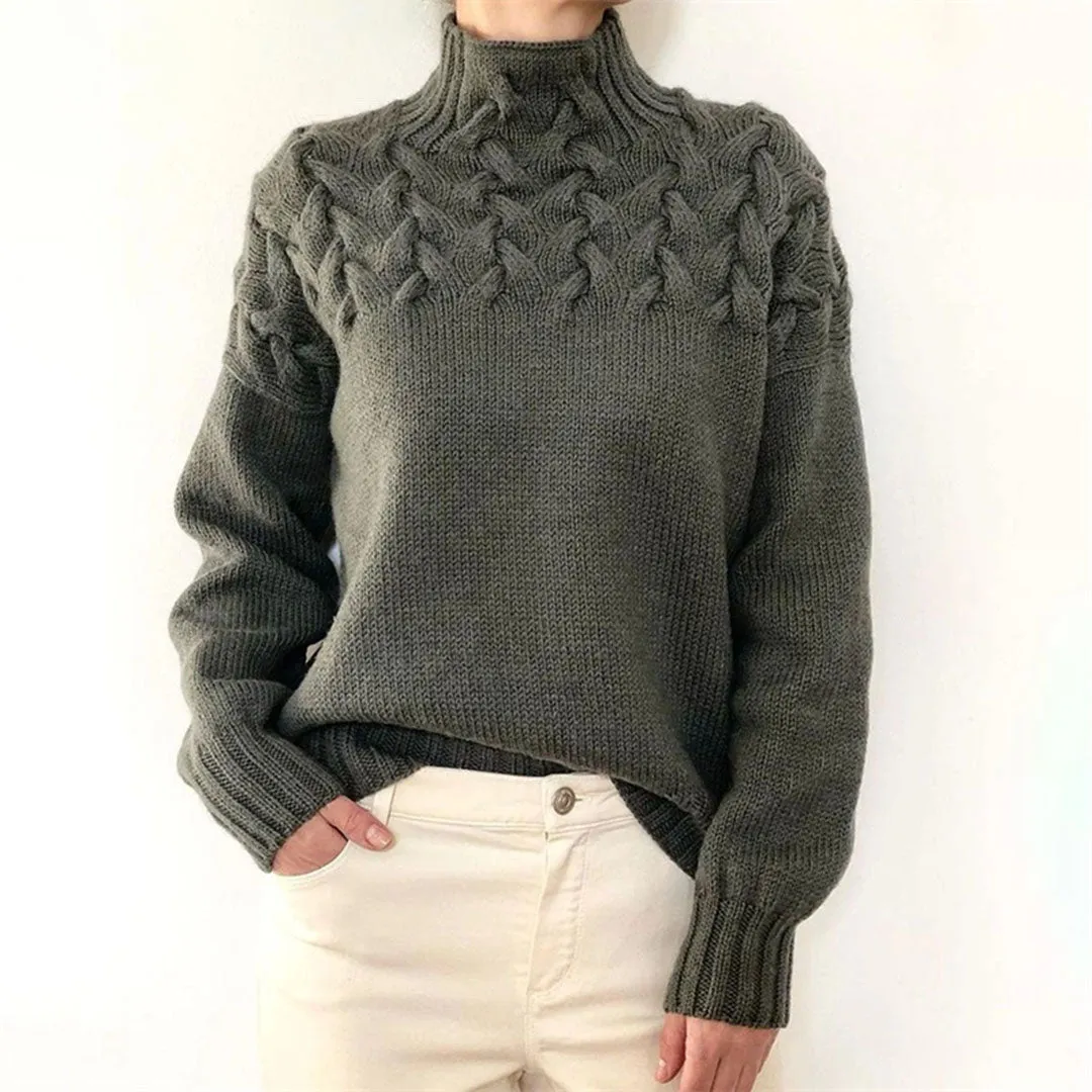 Sansa's versatile turtleneck sweater for women – ideal year-round