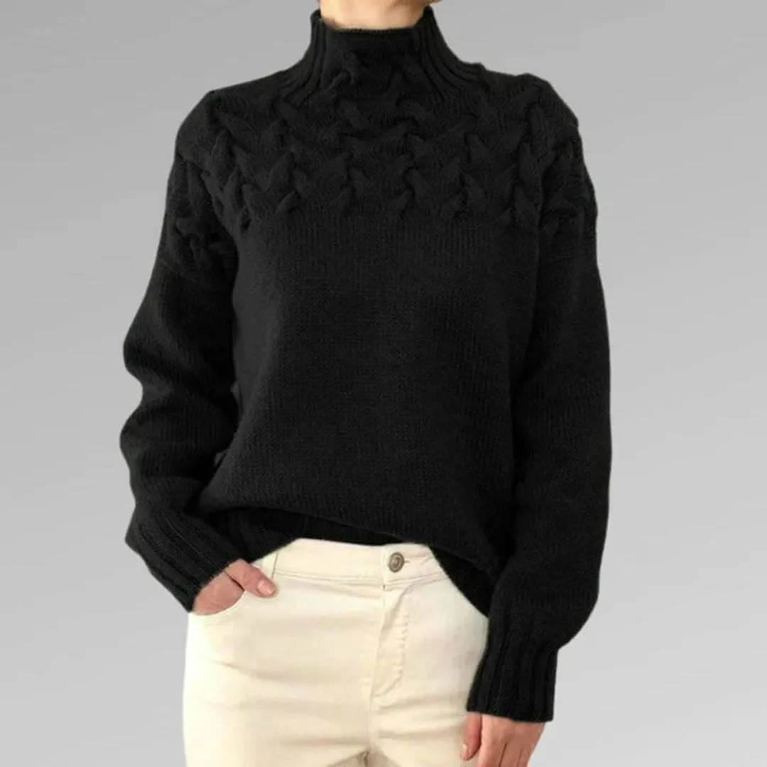 Sansa's versatile turtleneck sweater for women – ideal year-round