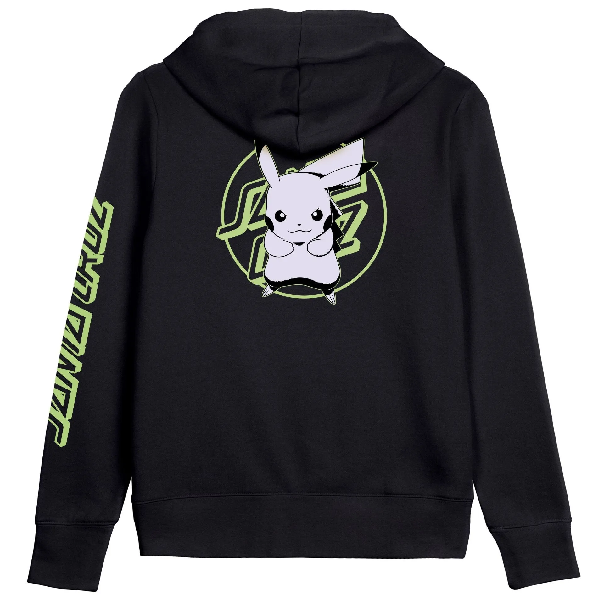 Santa Cruz x Pokemon Womens Pikachu Dot Hoodie - Black