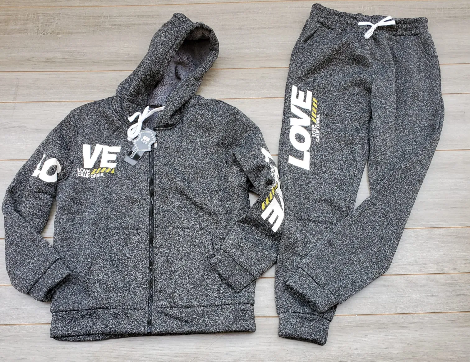 Sasha Set charcoal