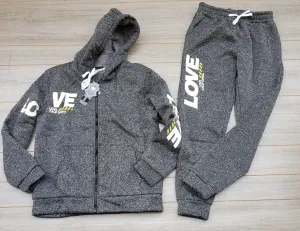 Sasha Set charcoal