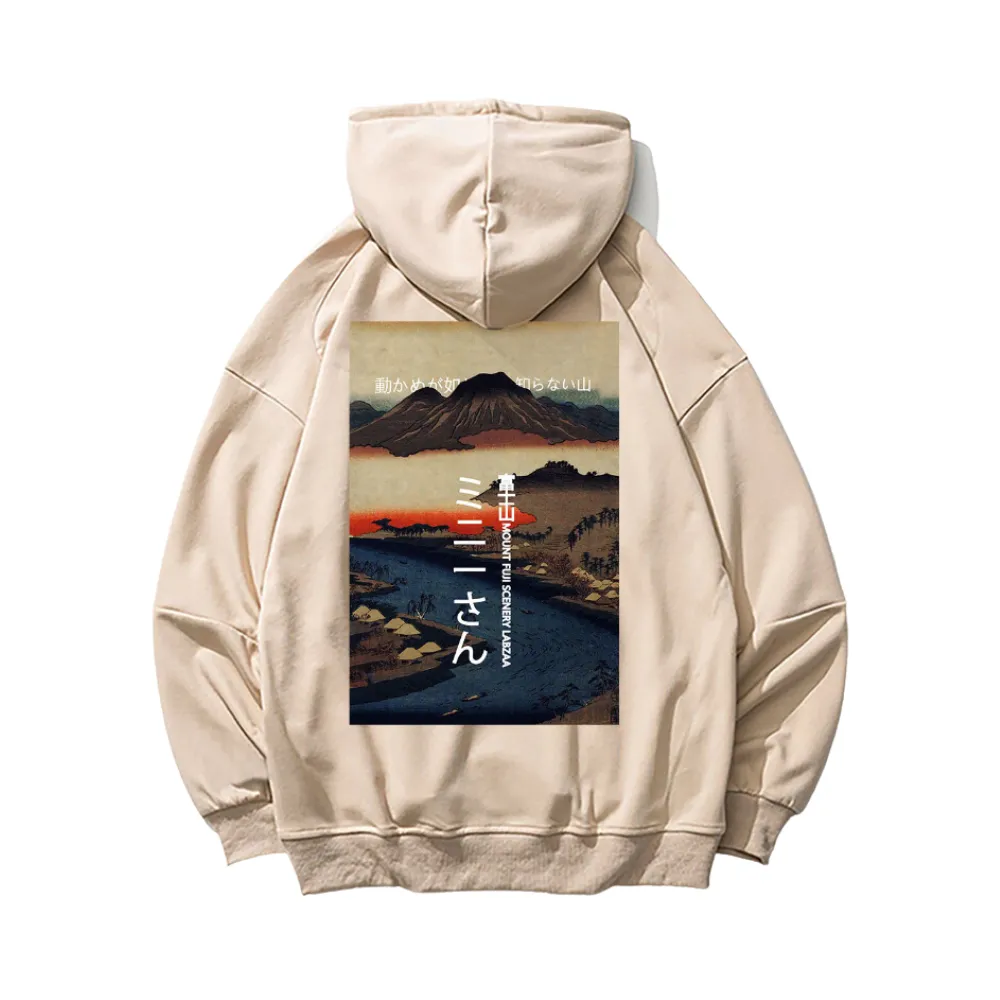 Scenery Print Hoodie