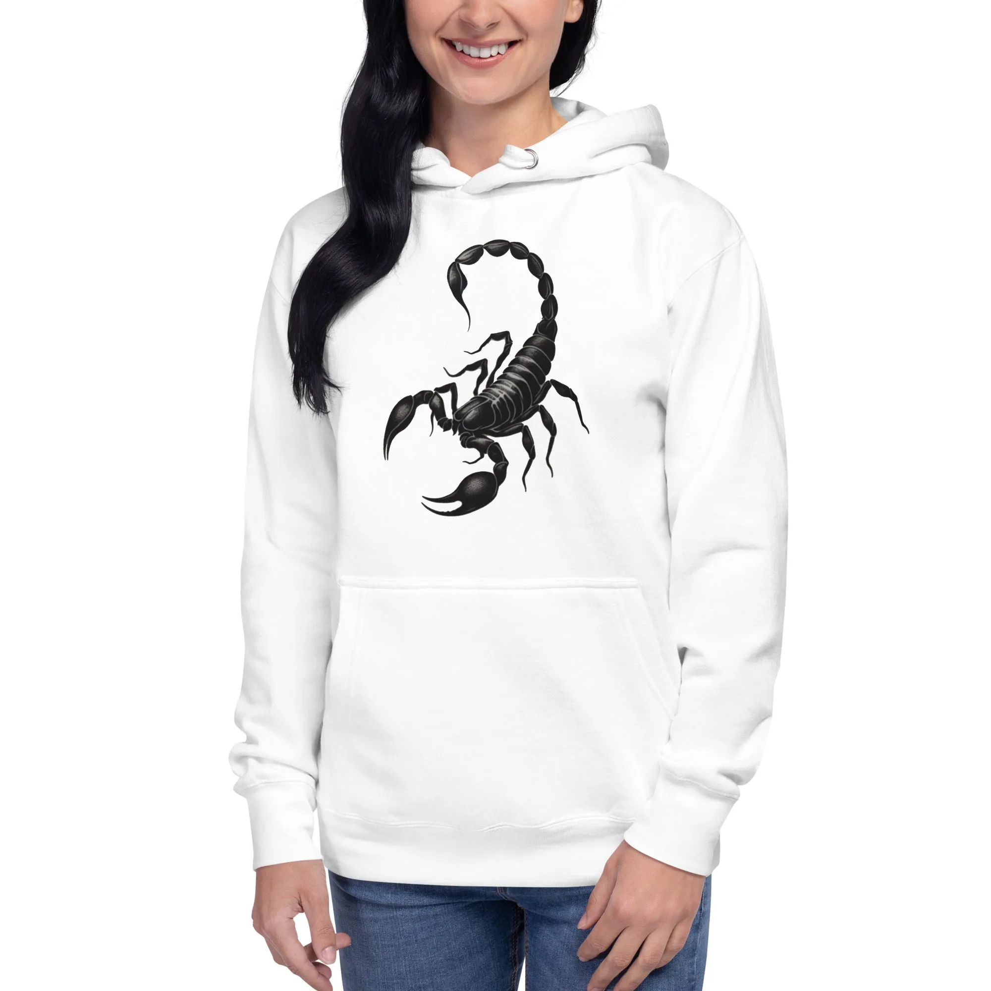 Scorpio Hoodie - White