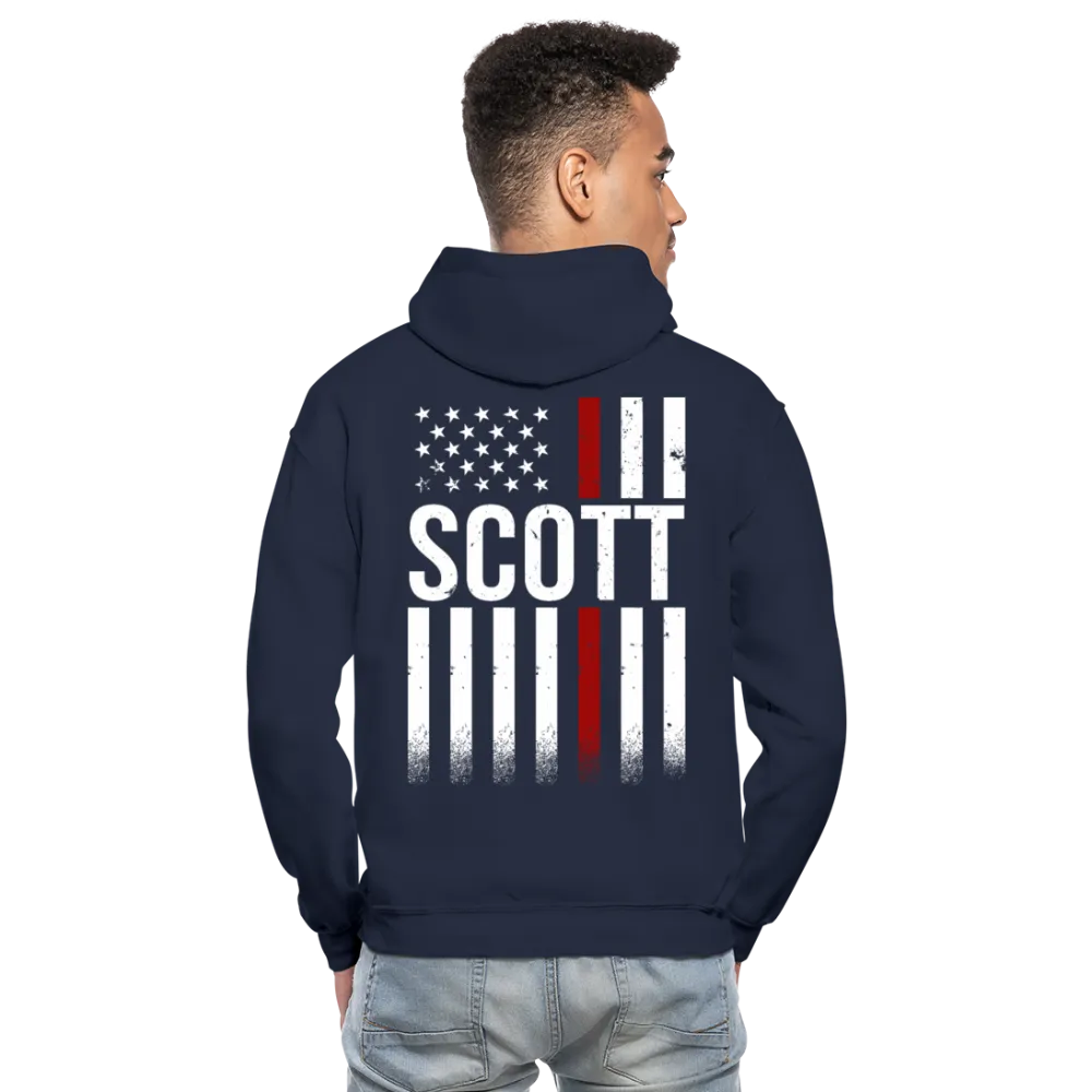 Scott Firefighter Gildan Heavy Blend Adult Hoodie