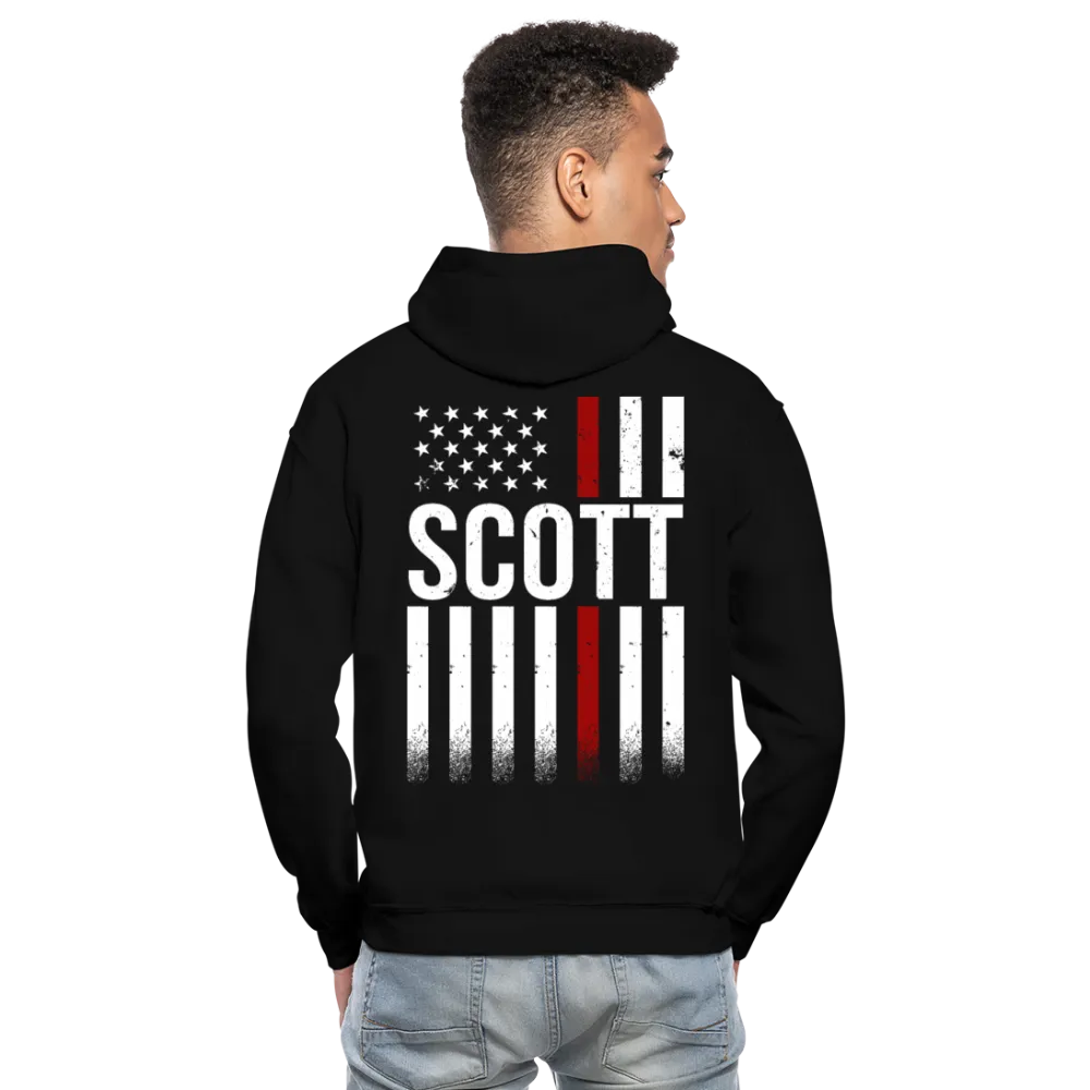 Scott Firefighter Gildan Heavy Blend Adult Hoodie