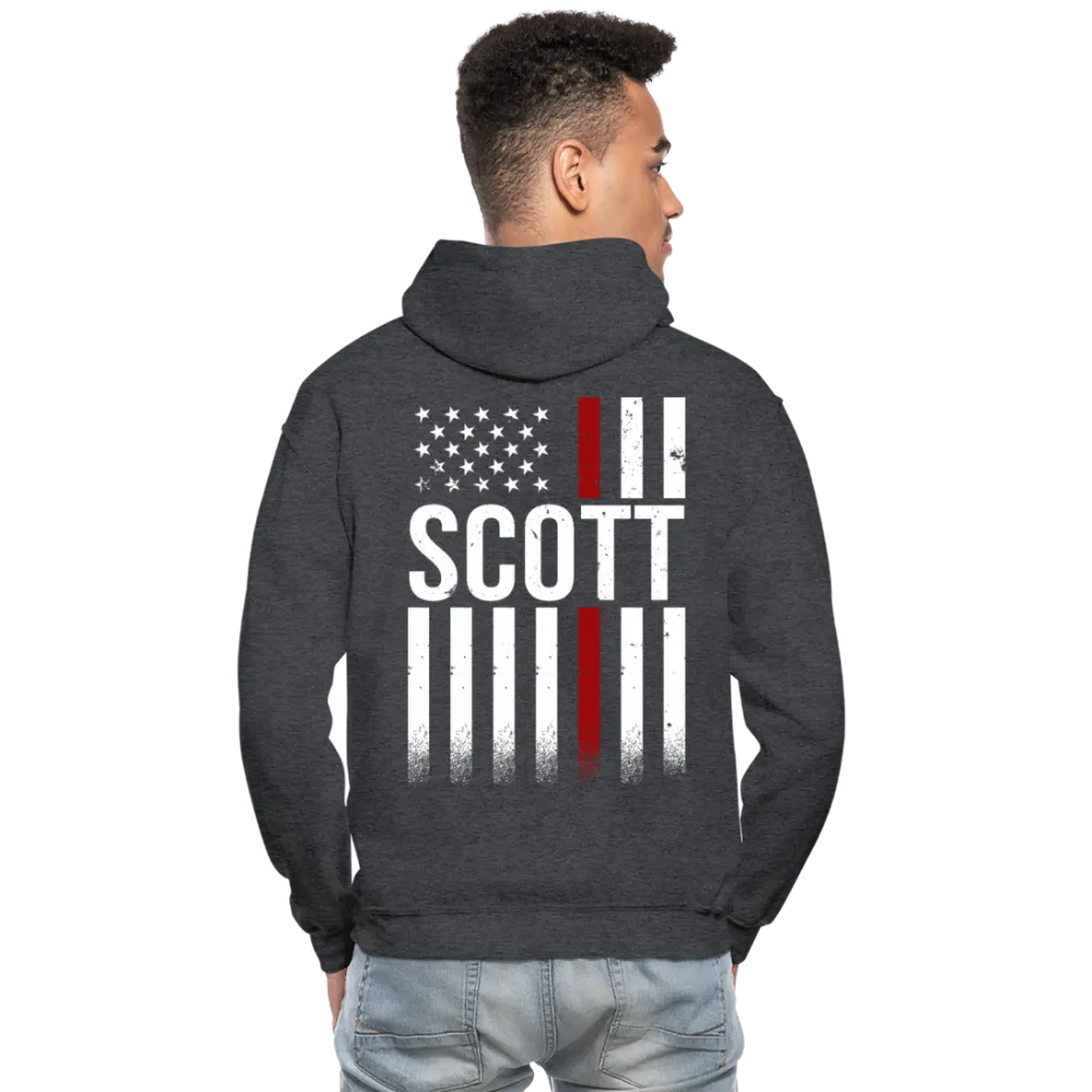 Scott Firefighter Gildan Heavy Blend Adult Hoodie