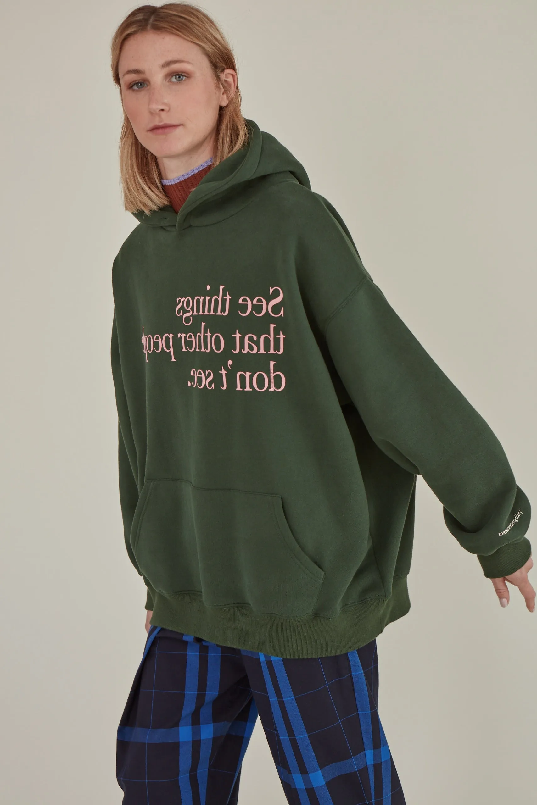 See Things / Oversized Hoodies • Green