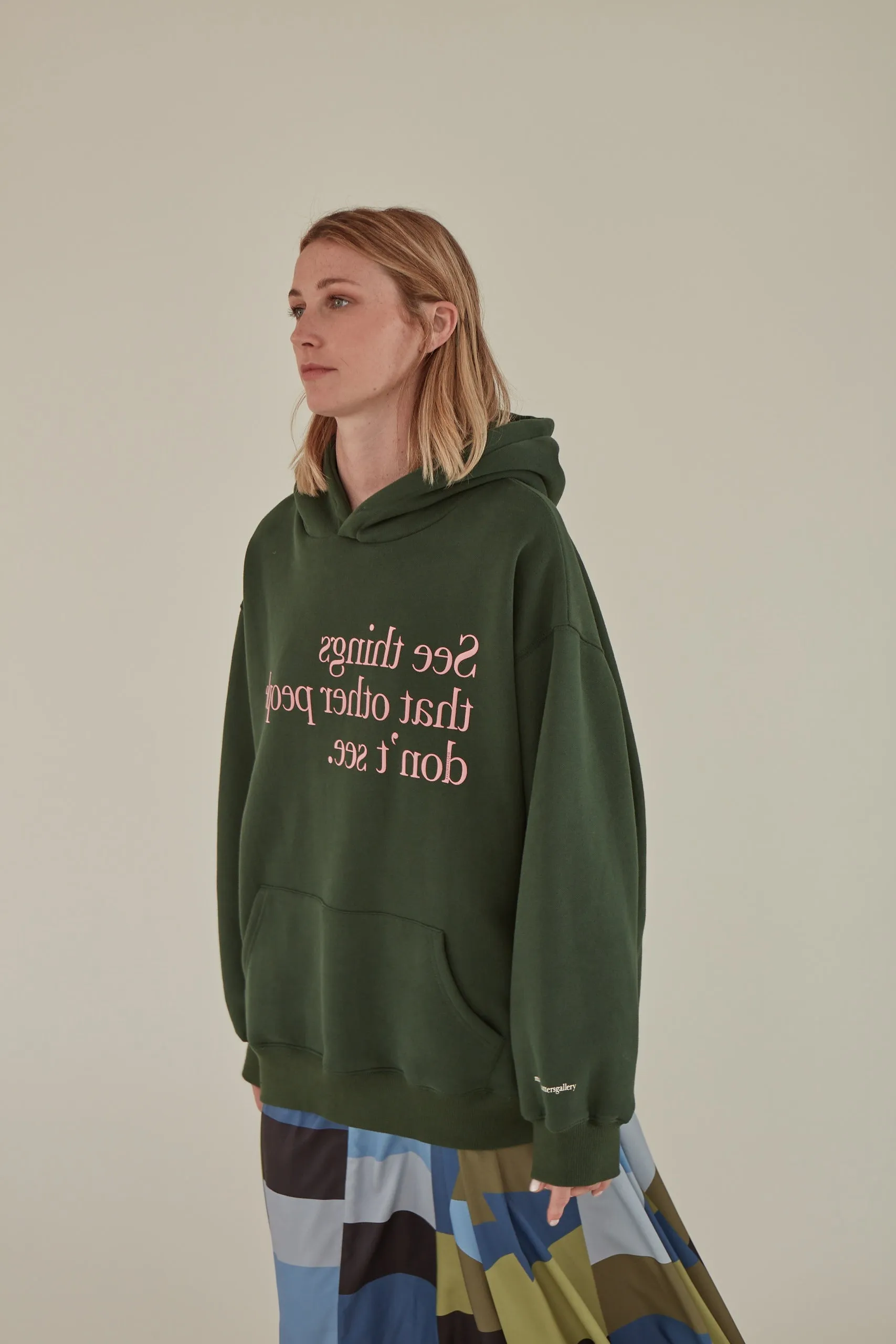 See Things / Oversized Hoodies • Green