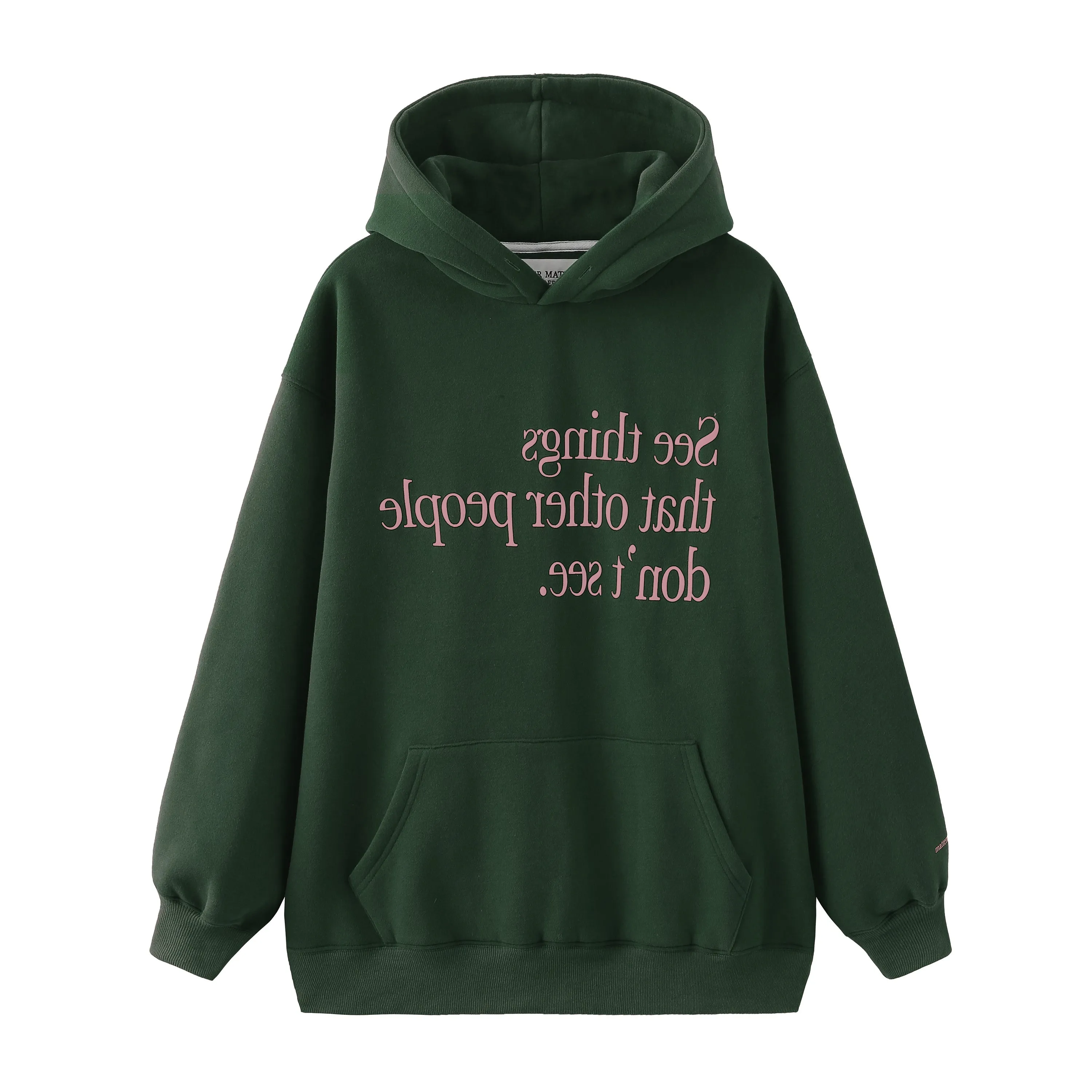 See Things / Oversized Hoodies • Green