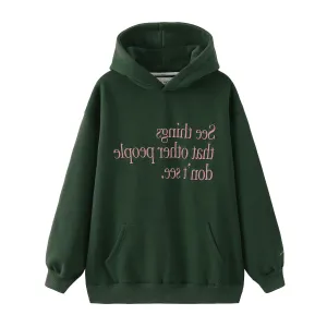 See Things / Oversized Hoodies • Green