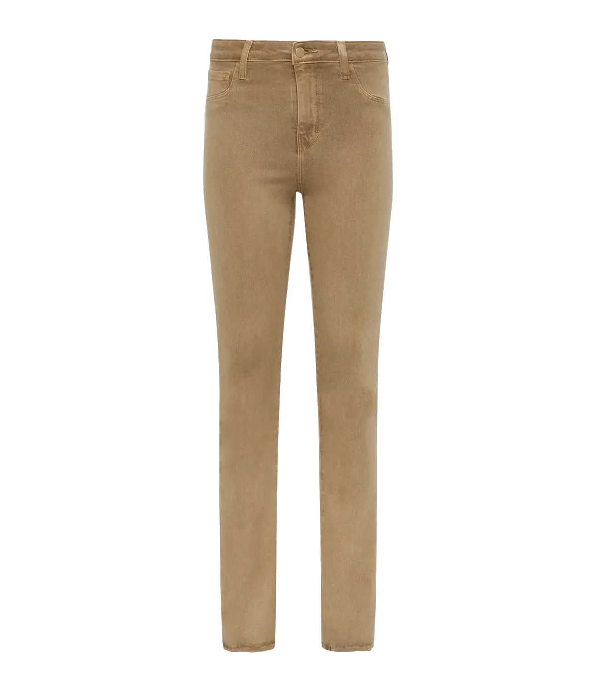 Selma High Rise Sleek Baby Boot Pants in Brioche Coated
