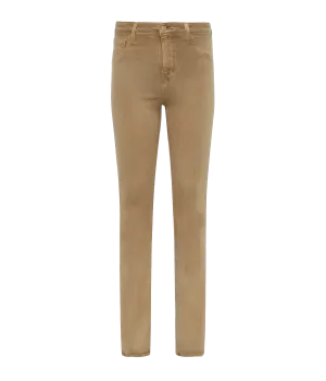 Selma High Rise Sleek Baby Boot Pants in Brioche Coated
