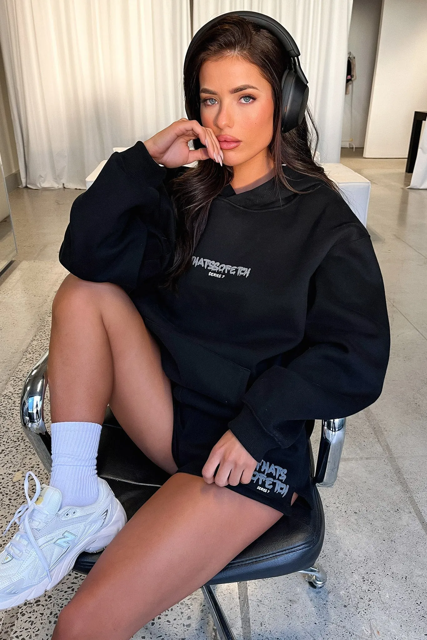 Series 7 Hoodie - Black
