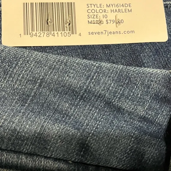 Seven7•Boot Cut High Rise Jeans