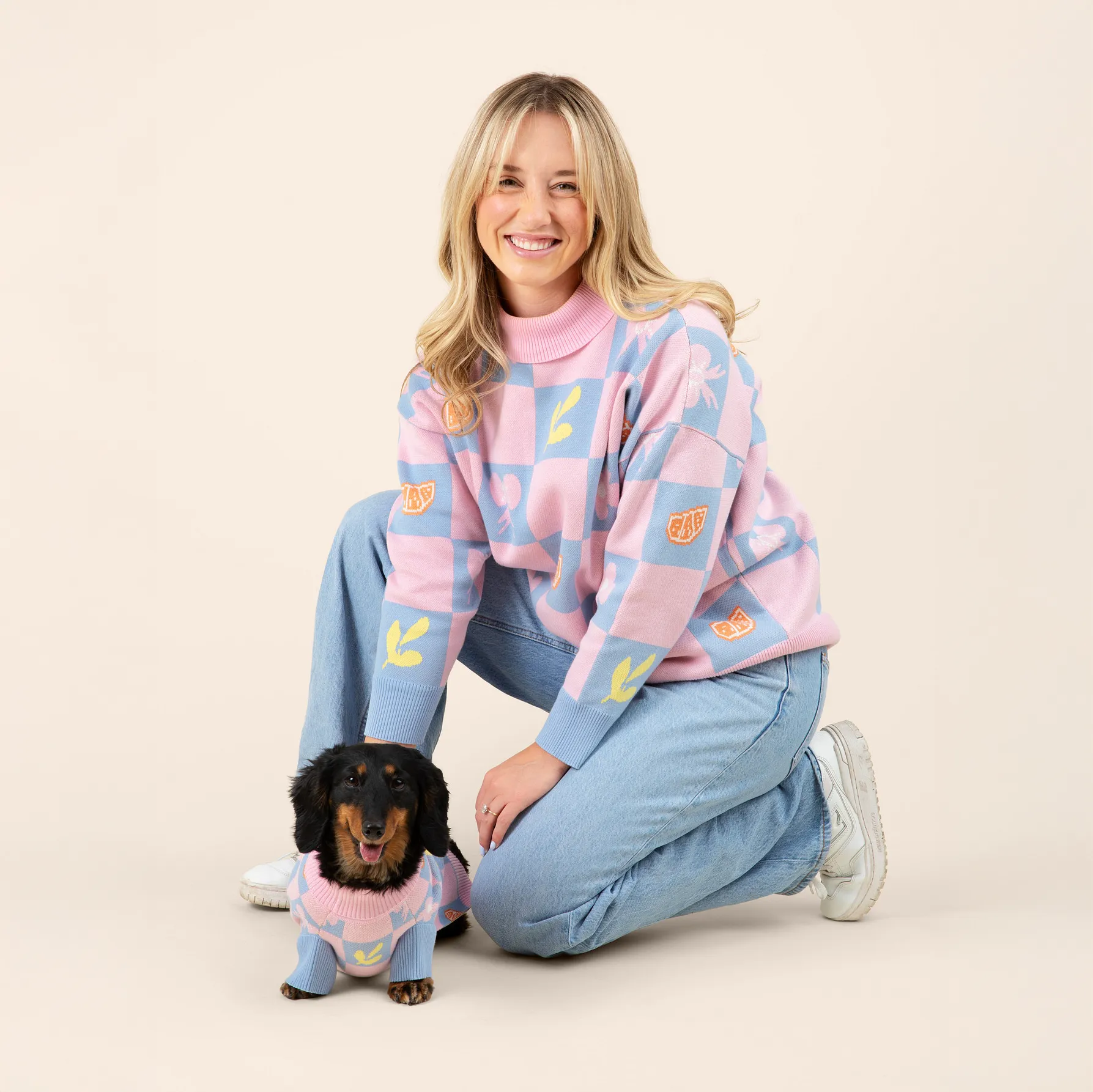 Shelly x Sunbean Dog and Dog Mom Matching 2-Pieces Set