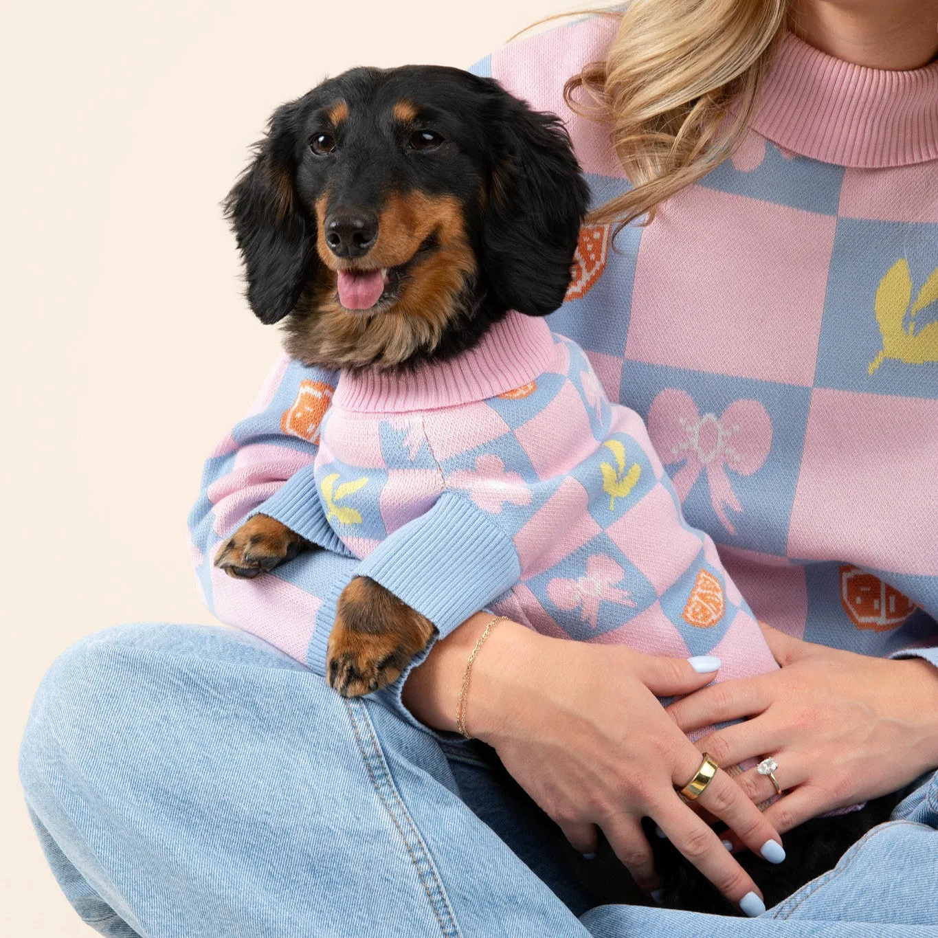 Shelly x Sunbean Dog and Dog Mom Matching 2-Pieces Set