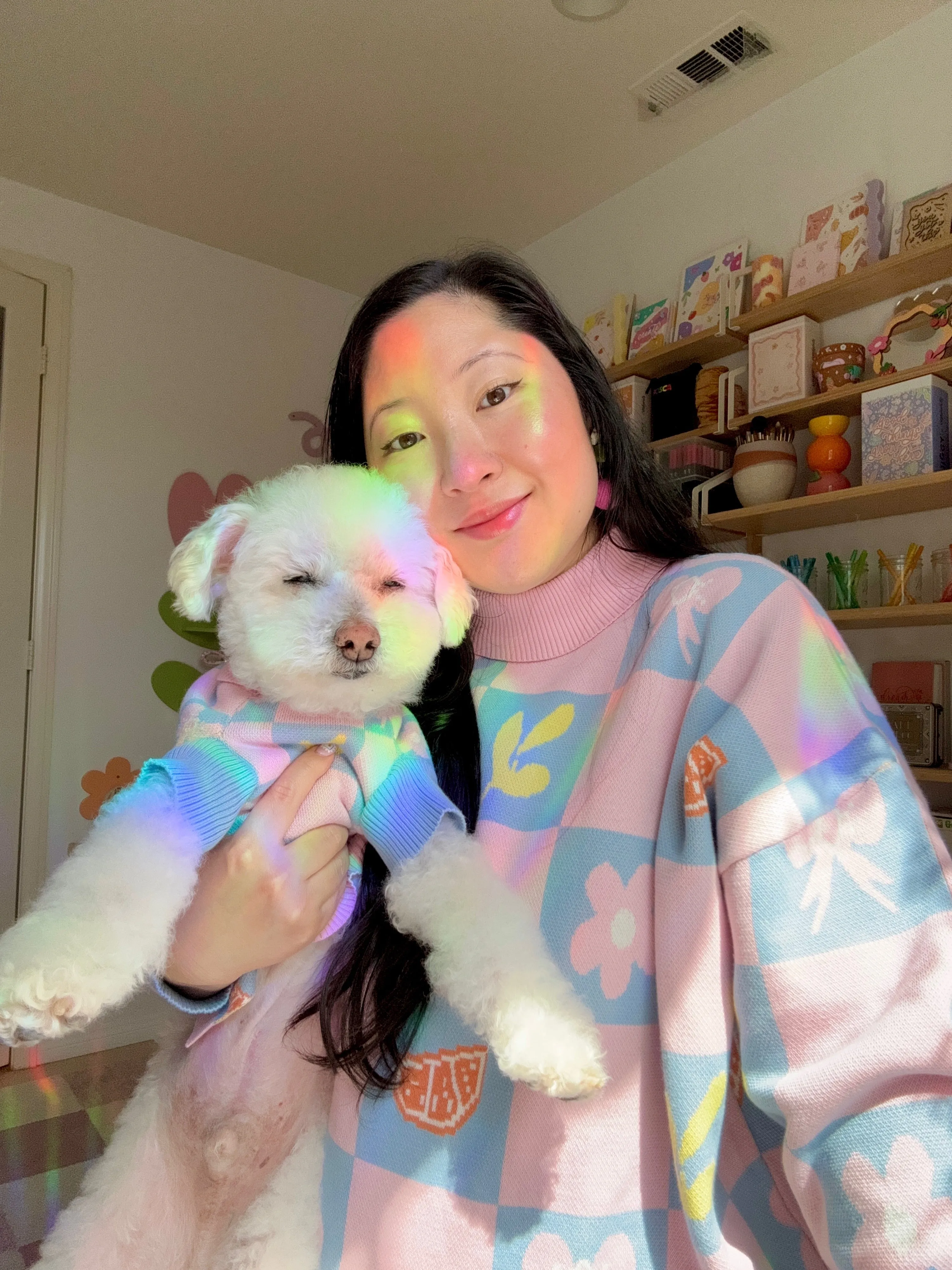 Shelly x Sunbean Dog and Dog Mom Matching 2-Pieces Set