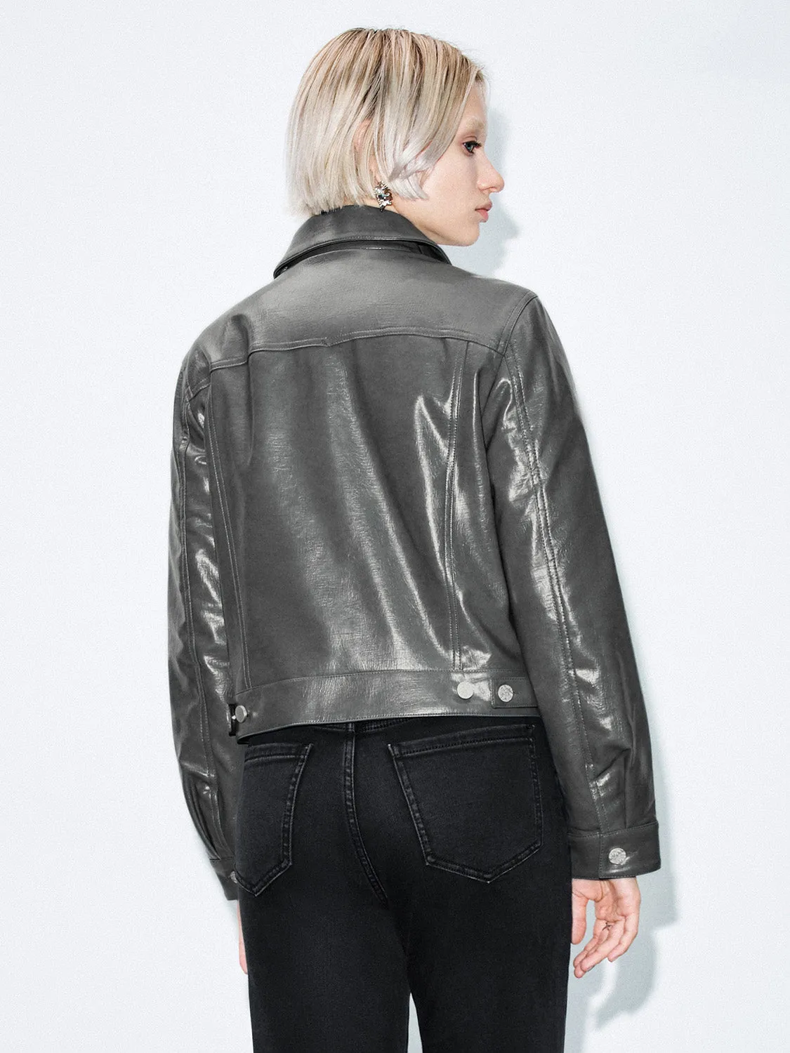 Shirt Collar Trucker Jackets