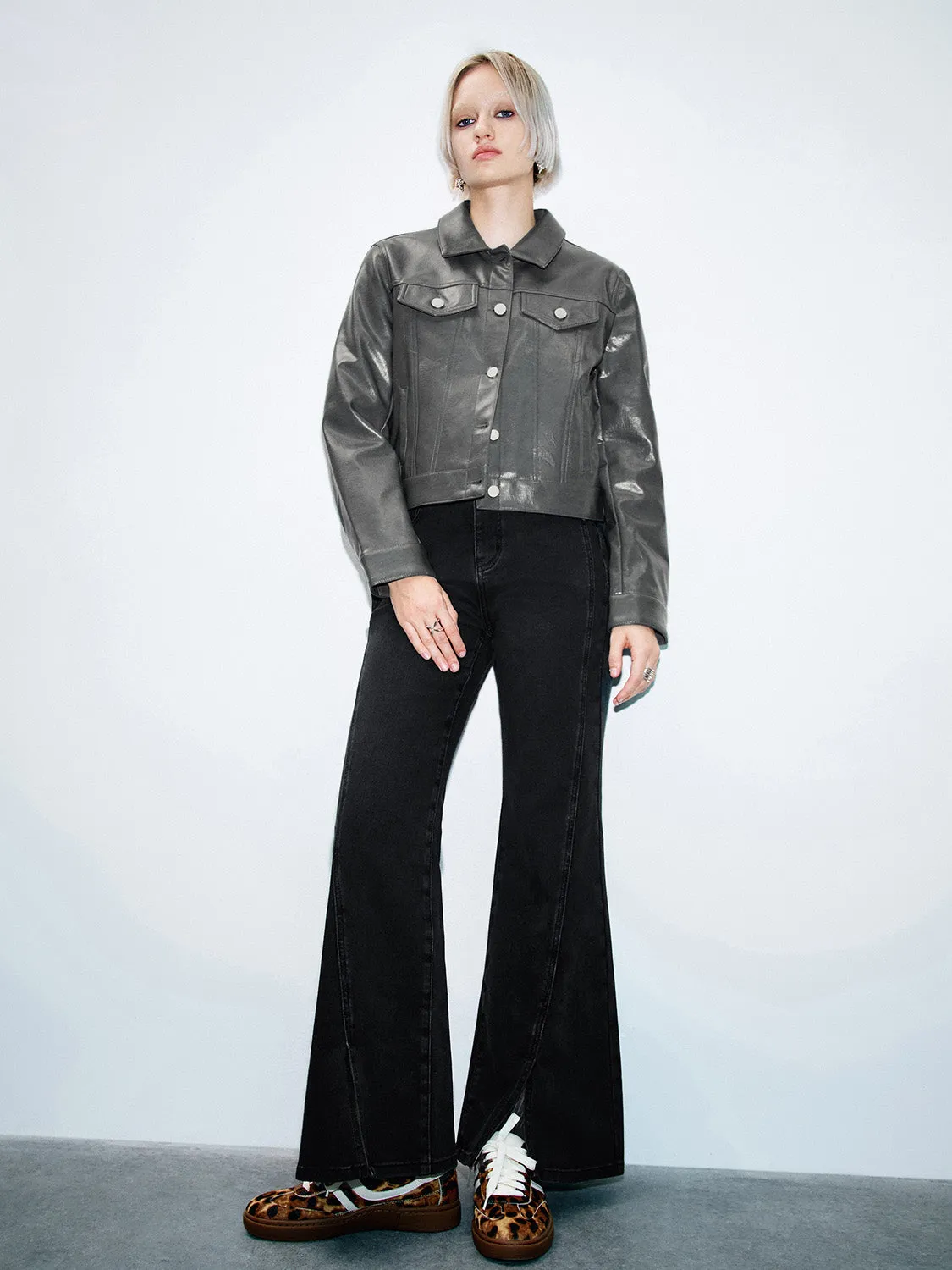 Shirt Collar Trucker Jackets
