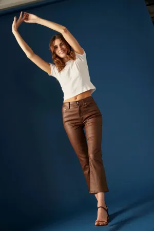 Shy Girl Coated Jeans
