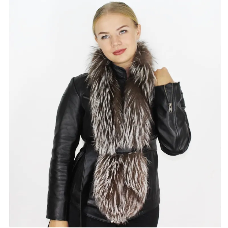 Silver fox boa