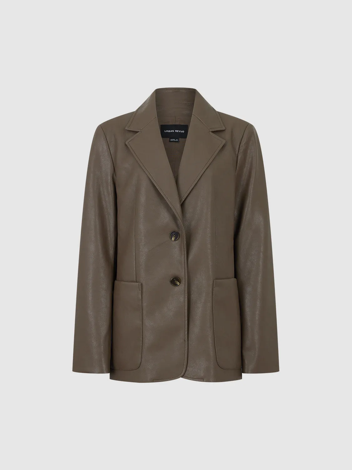 Single Breasted Leather Jackets
