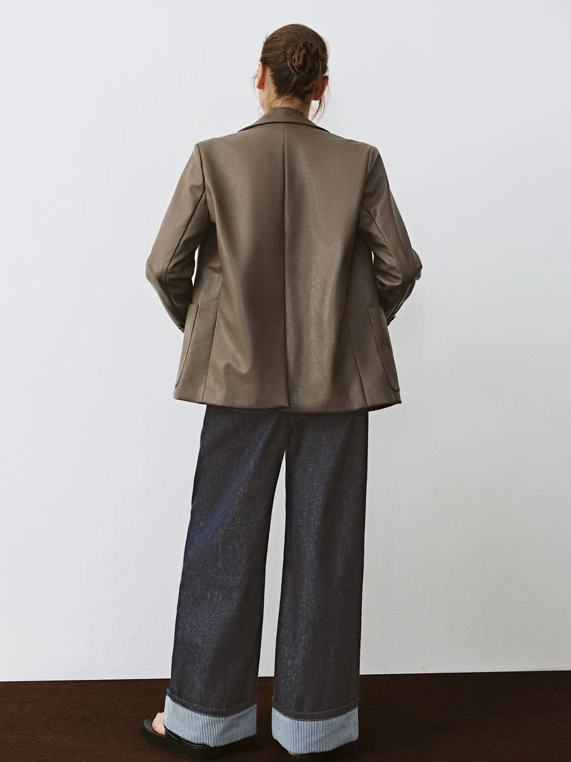 Single Breasted Leather Jackets