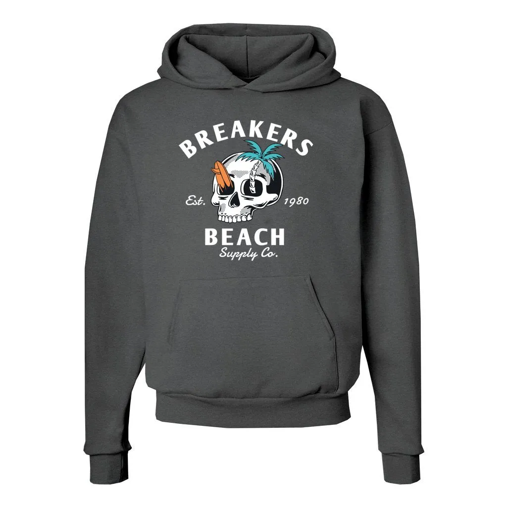 Skull Rock - Unisex Ecosmart Hooded Sweatshirt