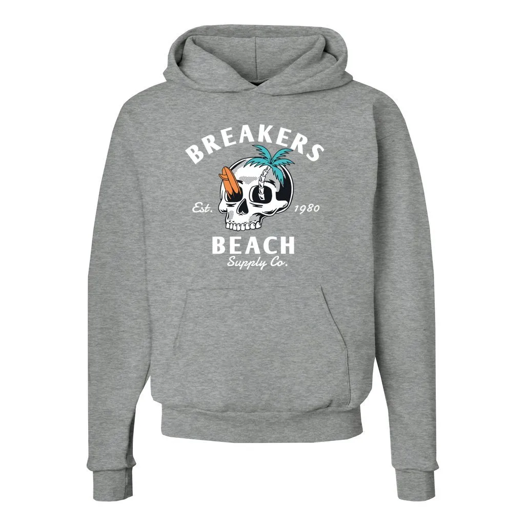 Skull Rock - Unisex Ecosmart Hooded Sweatshirt