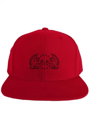SMS Premium Red Snapback