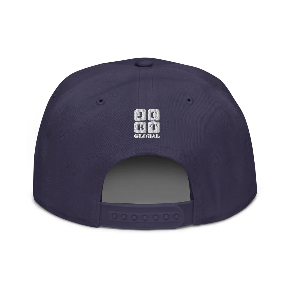 Snapback Hat "2052-0041 Born In The U.S.A. (White Logo)"