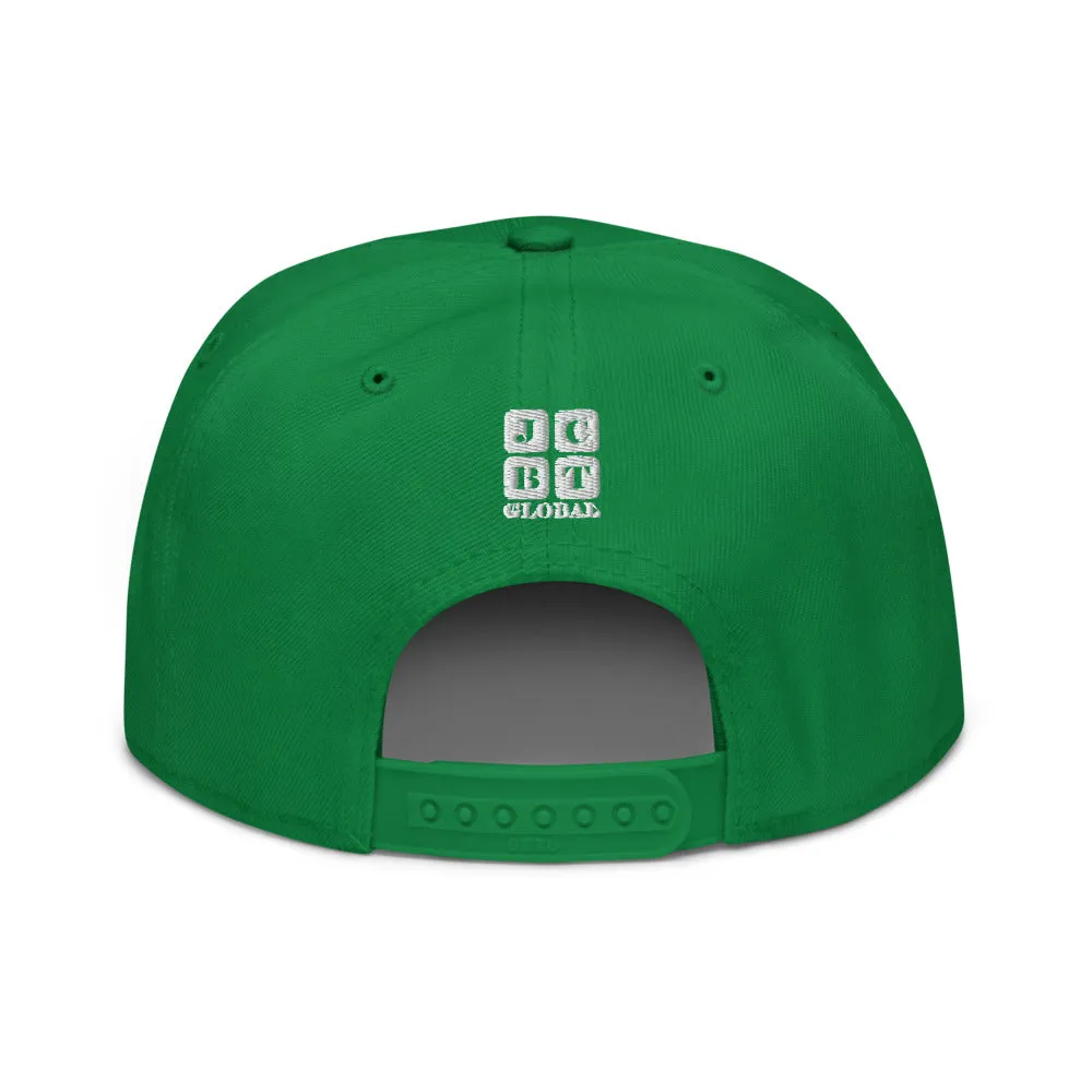 Snapback Hat "2052-0041 Born In The U.S.A. (White Logo)"