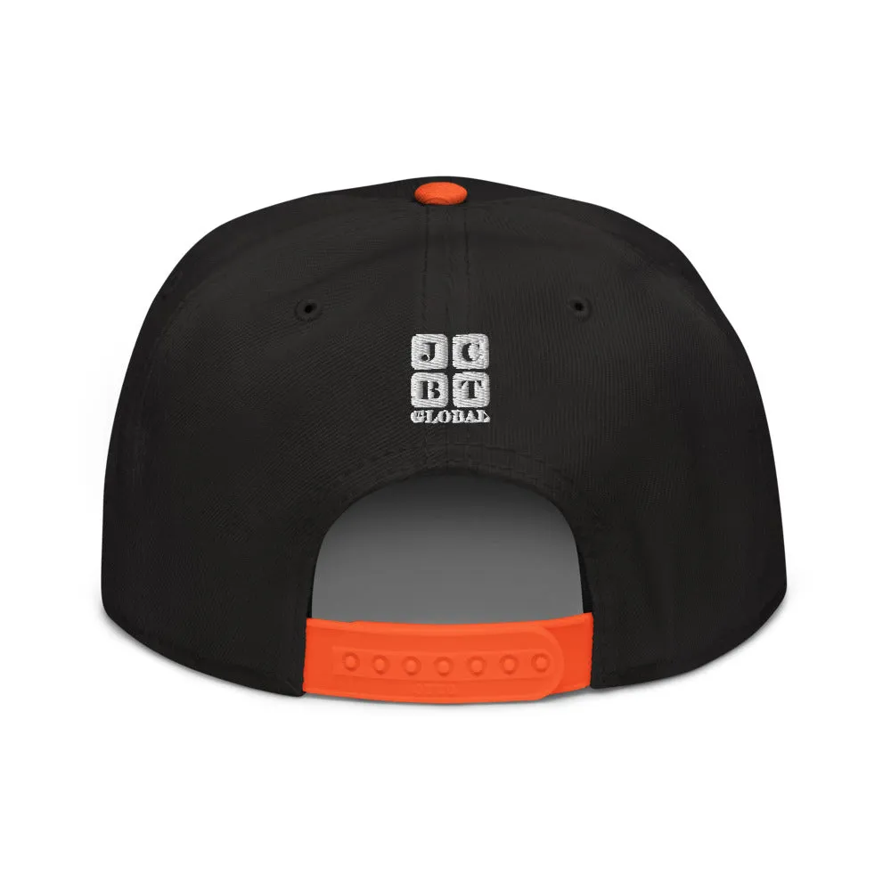 Snapback Hat "2052-0041 Born In The U.S.A. (White Logo)"