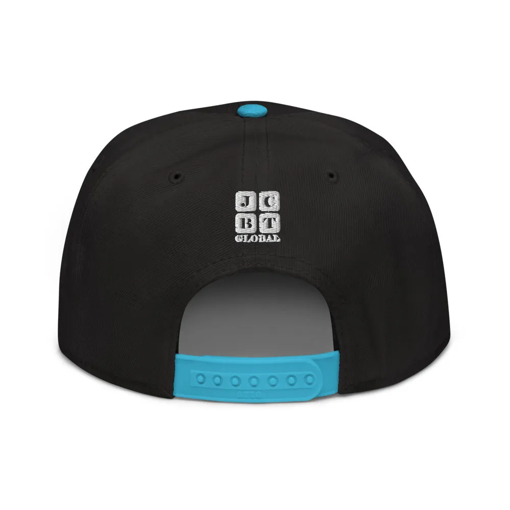 Snapback Hat "2052-0041 Born In The U.S.A. (White Logo)"