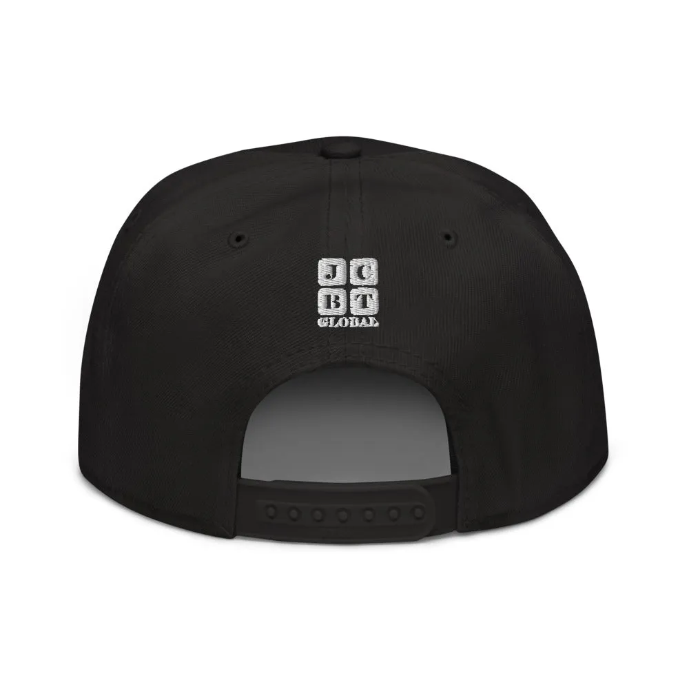 Snapback Hat "2052-0041 Born In The U.S.A. (White Logo)"