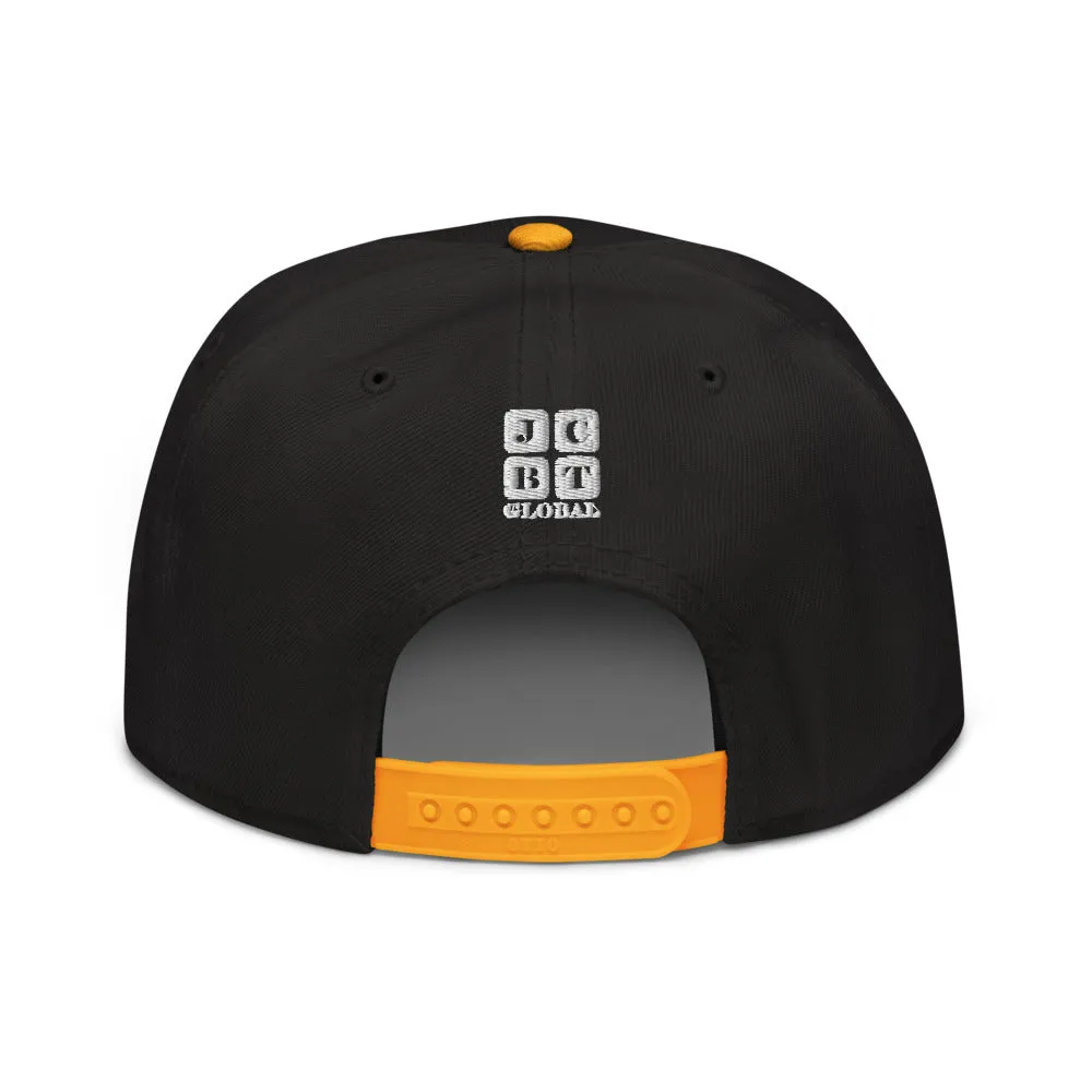 Snapback Hat "2052-0041 Born In The U.S.A. (White Logo)"